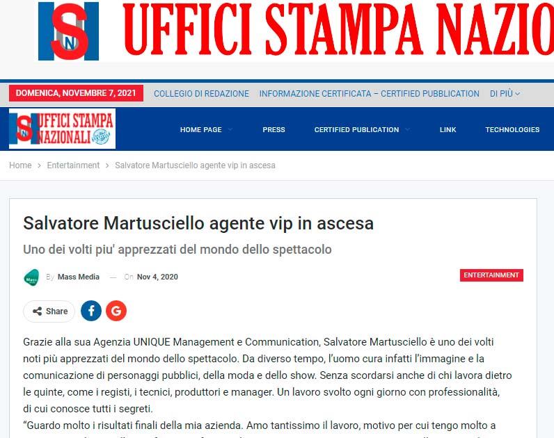 uffici stampa nazionali